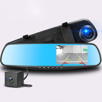 Mirror Dash Camera Front and Rear 1080P Full HD Video